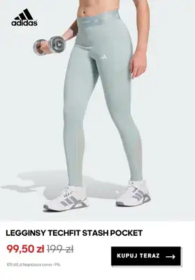 Adidas - gazetka promocyjna Przecenione legginsy damskie od środy 22.07 do środy 29.07 - strona 7