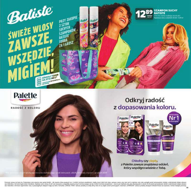 Stokrotka - gazetka promocyjna Katalog Witaj Szkoło!  do środy 12.08 - strona 53