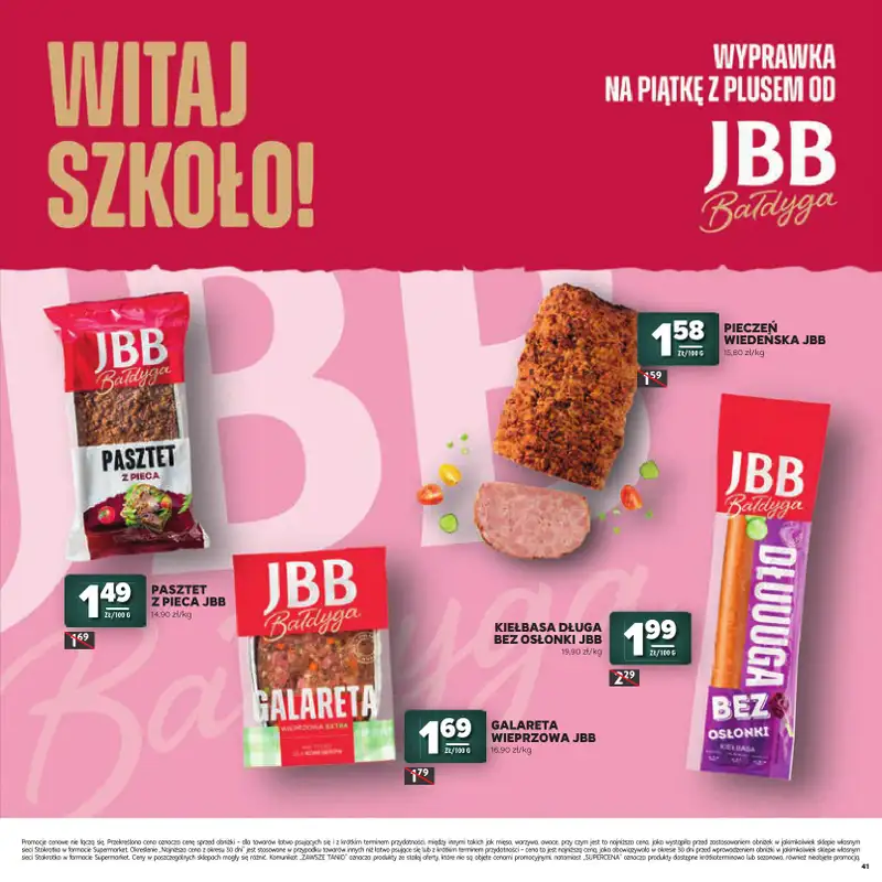 Stokrotka - gazetka promocyjna Katalog Witaj Szkoło!  do środy 12.08 - strona 41