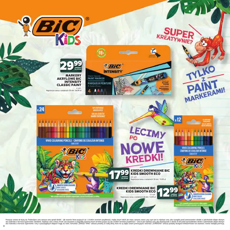 Stokrotka - gazetka promocyjna Katalog Witaj Szkoło!  do środy 12.08 - strona 2