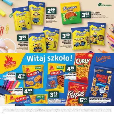 Stokrotka - gazetka promocyjna Katalog Witaj Szkoło!  do środy 12.08 - strona 24
