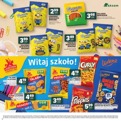 Stokrotka - gazetka promocyjna Katalog Witaj Szkoło!  do środy 12.08 - strona 24