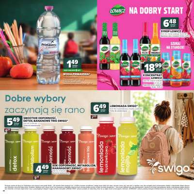 Stokrotka - gazetka promocyjna Katalog Witaj Szkoło!  do środy 12.08 - strona 44