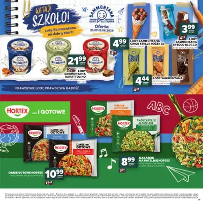 Stokrotka - gazetka promocyjna Katalog Witaj Szkoło!  do środy 12.08 - strona 35