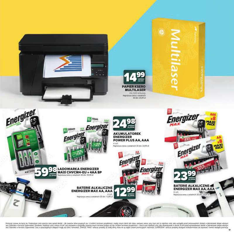 Stokrotka - gazetka promocyjna Katalog Witaj Szkoło!  do środy 12.08 - strona 17