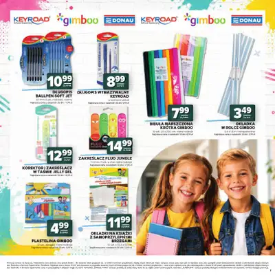 Stokrotka - gazetka promocyjna Katalog Witaj Szkoło!  do środy 12.08 - strona 7