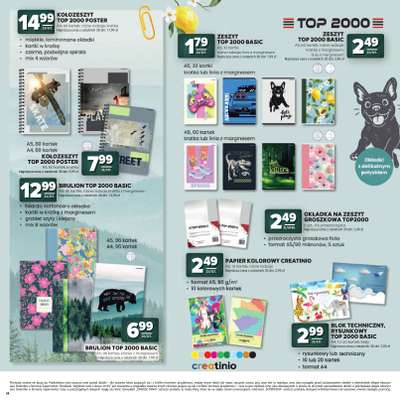 Stokrotka - gazetka promocyjna Katalog Witaj Szkoło!  do środy 12.08 - strona 14