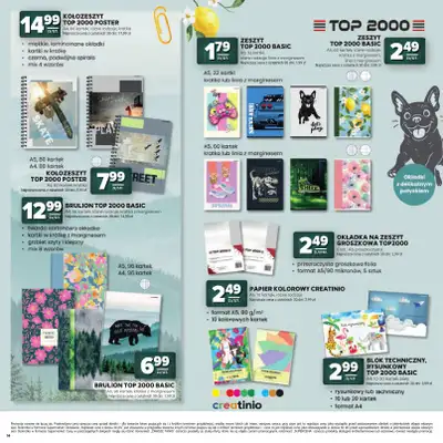 Stokrotka - gazetka promocyjna Katalog Witaj Szkoło!  do środy 12.08 - strona 14
