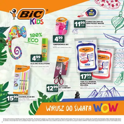 Stokrotka - gazetka promocyjna Katalog Witaj Szkoło!  do środy 12.08 - strona 4