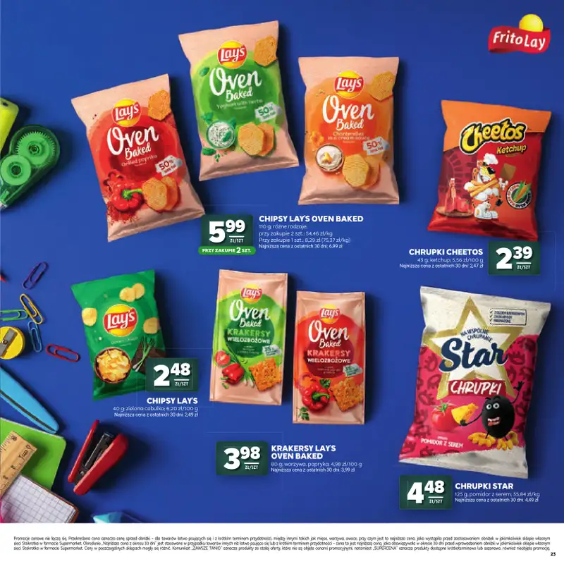 Stokrotka - gazetka promocyjna Katalog Witaj Szkoło!  do środy 12.08 - strona 23