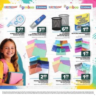 Stokrotka - gazetka promocyjna Katalog Witaj Szkoło!  do środy 12.08 - strona 5