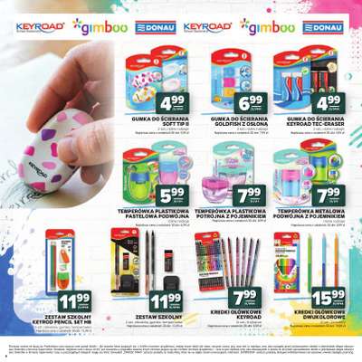 Stokrotka - gazetka promocyjna Katalog Witaj Szkoło!  do środy 12.08 - strona 6