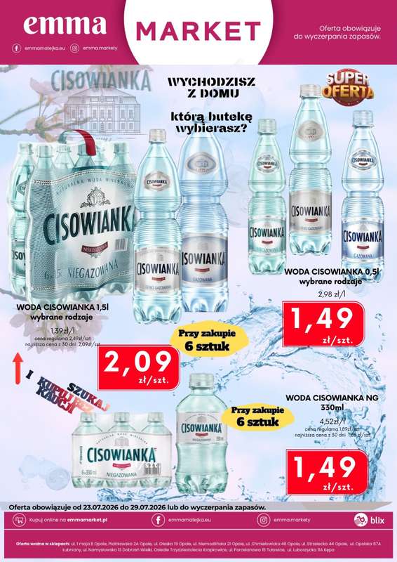 emma MARKET - gazetka promocyjna Oferta promocyjna od czwartku 23.07 do środy 29.07 - strona 2