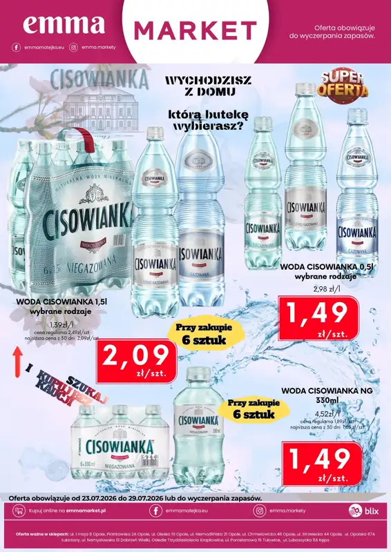 emma MARKET - gazetka promocyjna Oferta promocyjna od czwartku 23.07 do środy 29.07 - strona 2