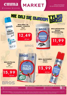 emma MARKET - gazetka promocyjna Oferta promocyjna od czwartku 23.07 do środy 29.07