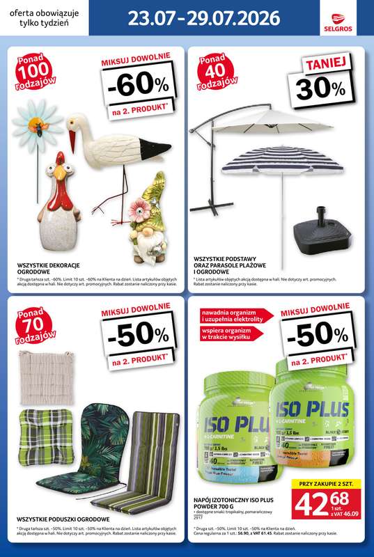 Selgros - gazetka promocyjna Jeszcze więcej super promocji! od czwartku 23.07 do środy 29.07 - strona 11