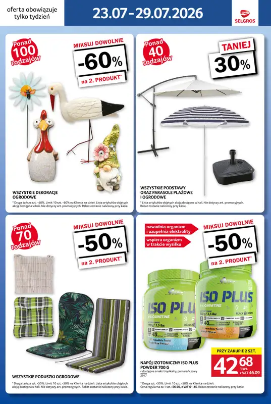 Selgros - gazetka promocyjna Jeszcze więcej super promocji! od czwartku 23.07 do środy 29.07 - strona 11