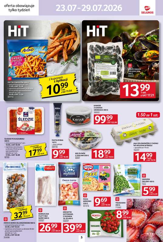 Selgros - gazetka promocyjna Jeszcze więcej super promocji! od czwartku 23.07 do środy 29.07 - strona 5