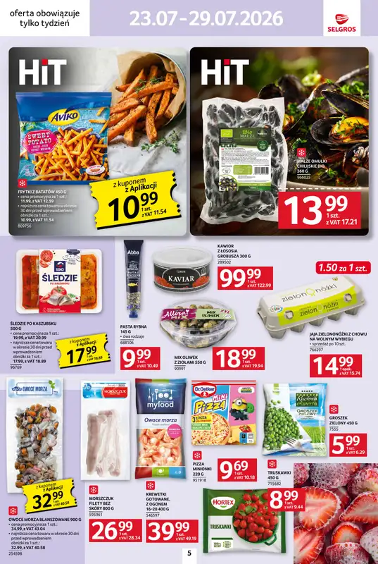 Selgros - gazetka promocyjna Jeszcze więcej super promocji! od czwartku 23.07 do środy 29.07 - strona 5