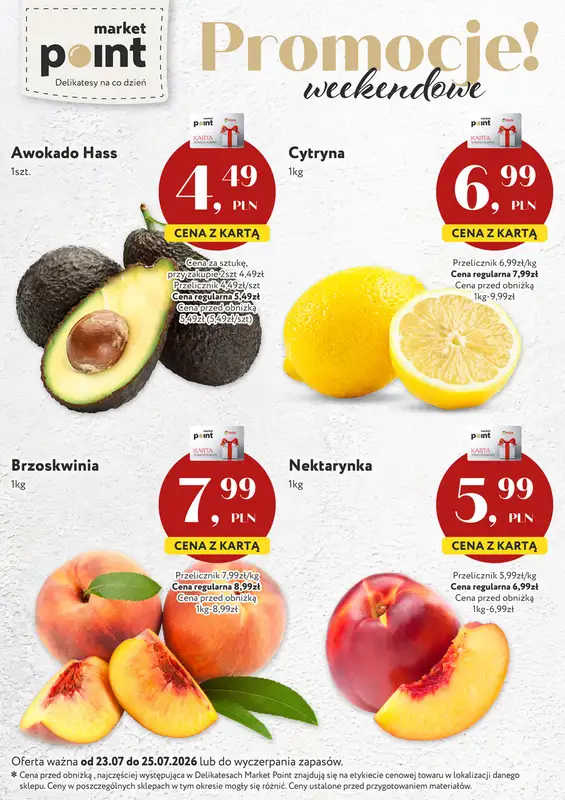 Market Point - gazetka promocyjna Promocje weekendowe od czwartku 23.07 do soboty 25.07 - strona 5