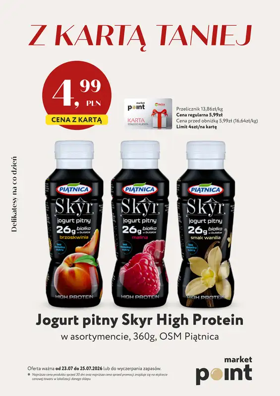 Market Point - gazetka promocyjna Promocje weekendowe od czwartku 23.07 do soboty 25.07 - strona 2