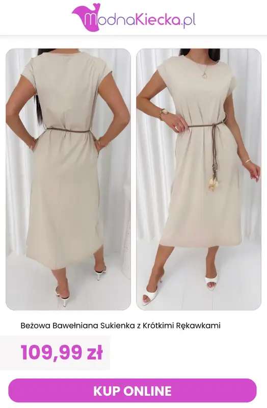 Modna Kiecka - gazetka promocyjna Nowości od środy 22.07  - strona 2