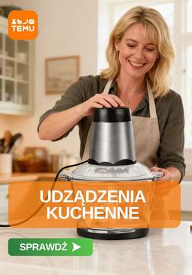 Temu - gazetka promocyjna Urządzenia kuchenne od środy 22.07 