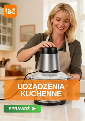 Temu - gazetka promocyjna Urządzenia kuchenne od środy 22.07 