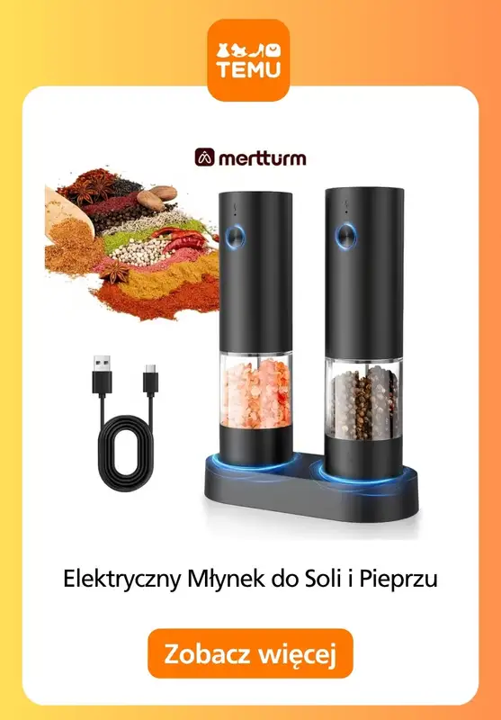 Temu - gazetka promocyjna Urządzenia kuchenne od środy 22.07  - strona 9