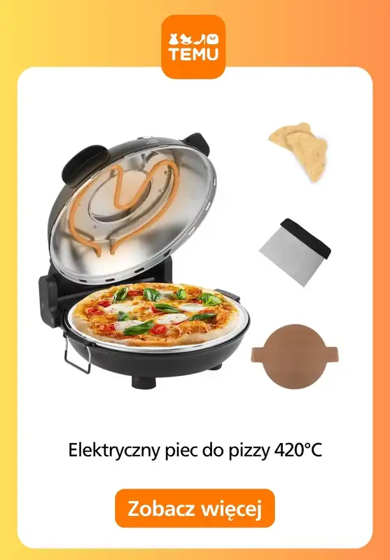 Temu - gazetka promocyjna Urządzenia kuchenne od środy 22.07  - strona 6