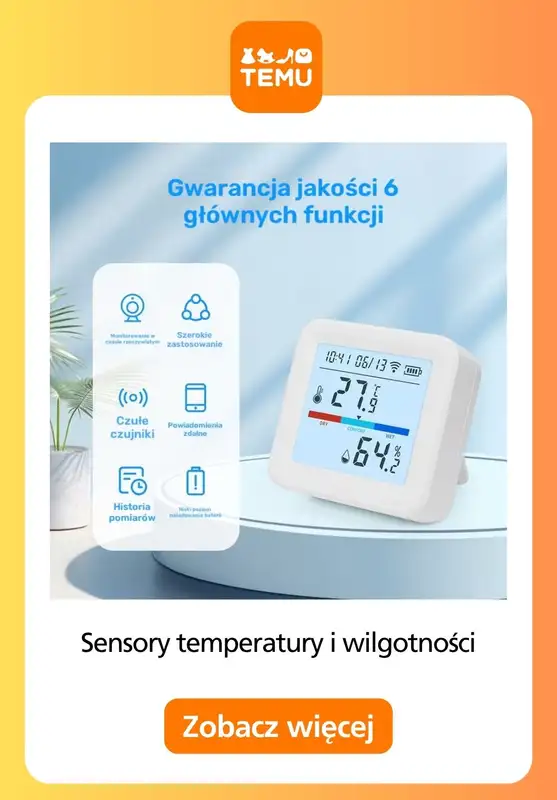 Temu - gazetka promocyjna Inteligentne urządzenia od czwartku 23.07  - strona 4