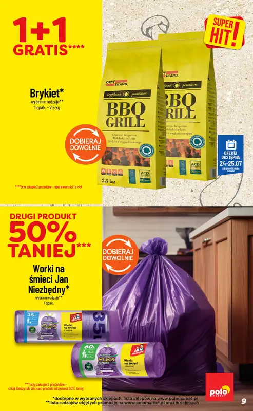POLOmarket - gazetka promocyjna Inspirujący tydzień od środy 22.07 do wtorku 28.07 - strona 9