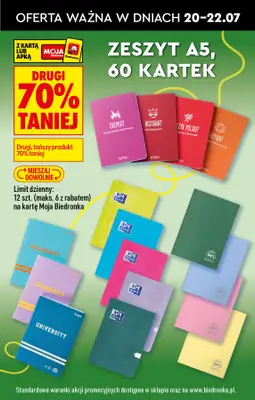 Biedronka - gazetka promocyjna Hity i inspiracje, od 20.07 od poniedziałku 20.07 do środy 05.08 - strona 3