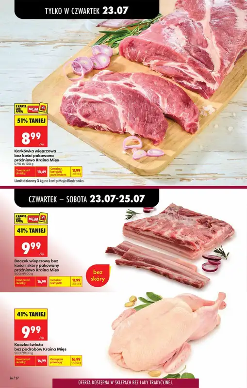 Biedronka - gazetka promocyjna Od czwartku od czwartku 23.07 do środy 29.07 - strona 26