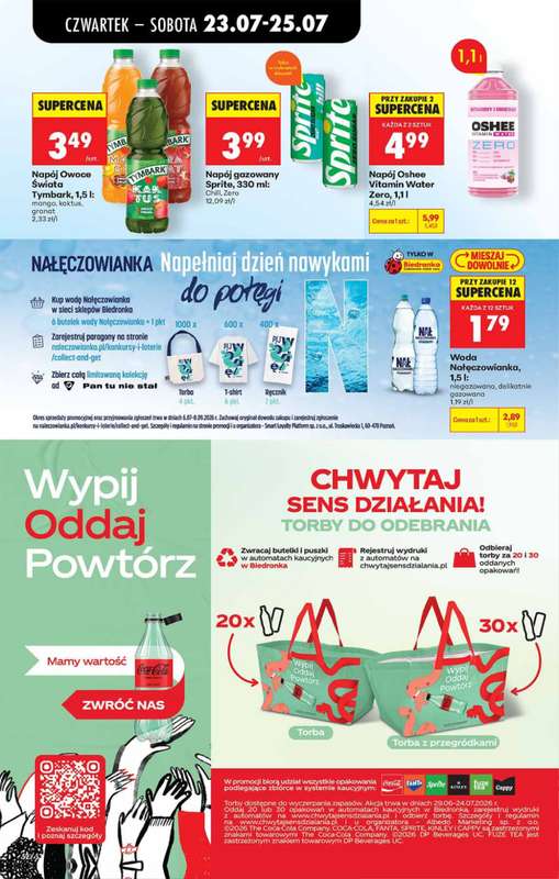 Biedronka - gazetka promocyjna Od czwartku od czwartku 23.07 do środy 29.07 - strona 52