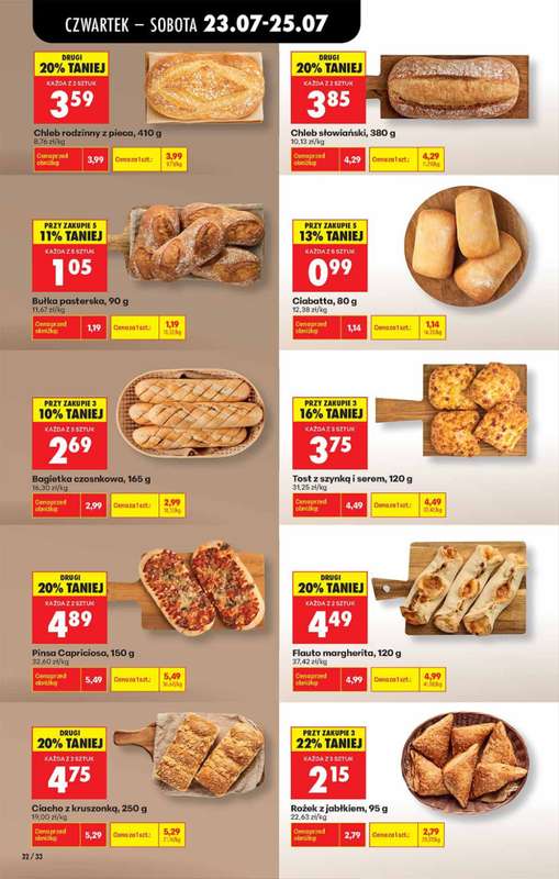 Biedronka - gazetka promocyjna Od czwartku od czwartku 23.07 do środy 29.07 - strona 32