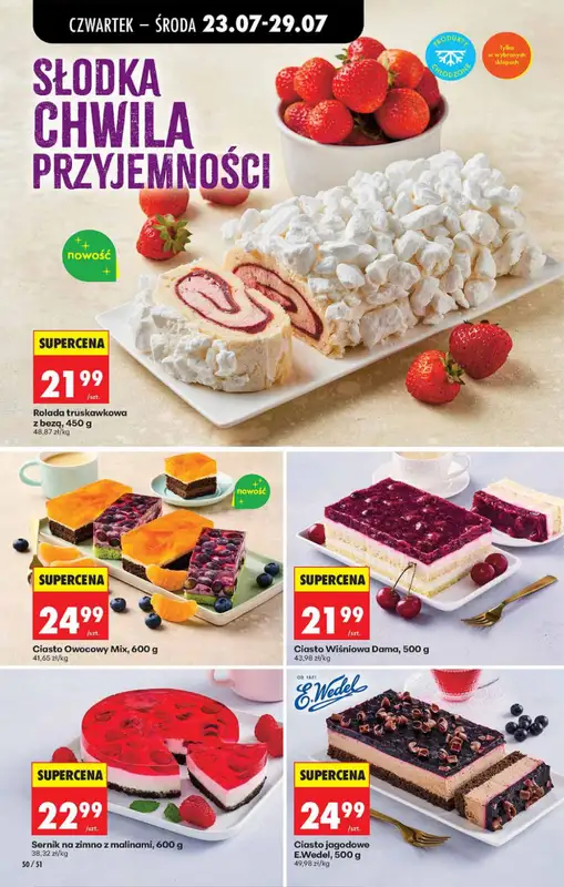 Biedronka - gazetka promocyjna Od czwartku od czwartku 23.07 do środy 29.07 - strona 50
