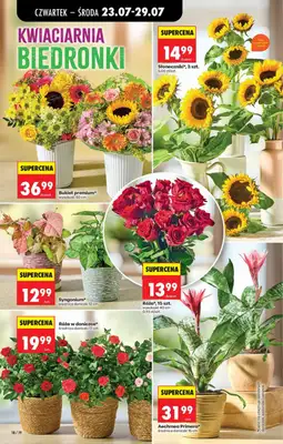 Biedronka - gazetka promocyjna Od czwartku od czwartku 23.07 do środy 29.07 - strona 18