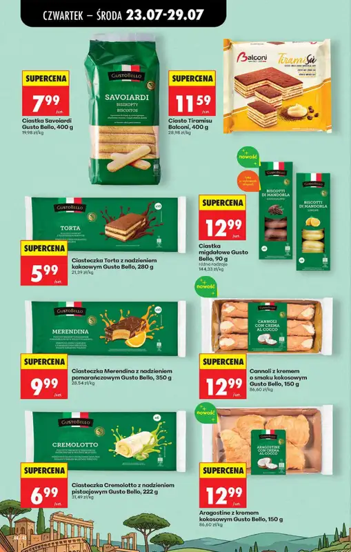 Biedronka - gazetka promocyjna Od czwartku, Z ladą tradycyjną od czwartku 23.07 do środy 29.07 - strona 44