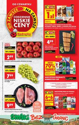 Biedronka - gazetka promocyjna Od czwartku, Z ladą tradycyjną od czwartku 23.07 do środy 29.07