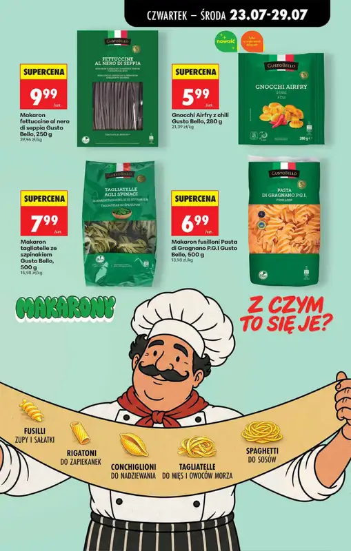 Biedronka - gazetka promocyjna Od czwartku, Z ladą tradycyjną od czwartku 23.07 do środy 29.07 - strona 39