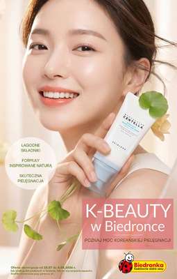 Biedronka - gazetka promocyjna K-beauty od czwartku 23.07 do środy 05.08