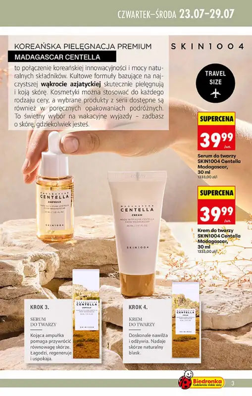 Biedronka - gazetka promocyjna K-beauty   - strona 3