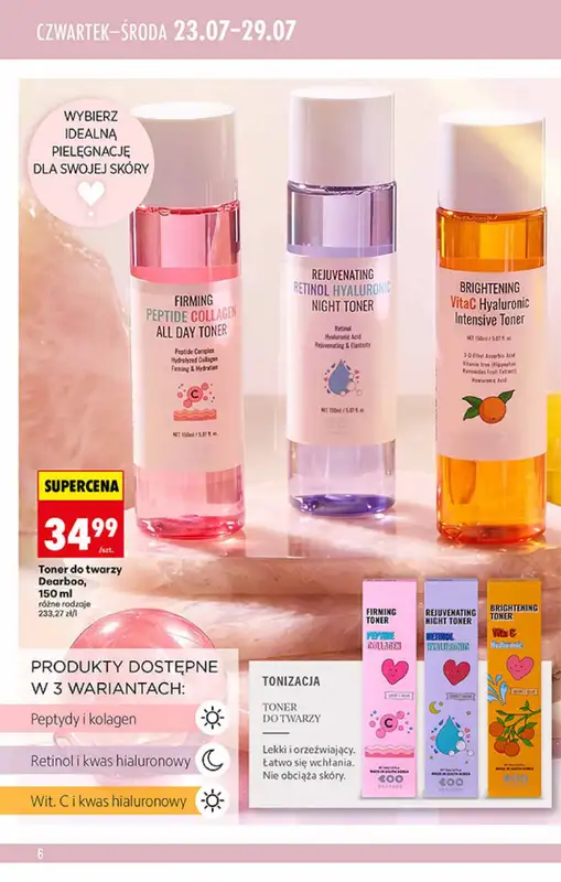 Biedronka - gazetka promocyjna K-beauty od czwartku 23.07 do środy 05.08 - strona 6