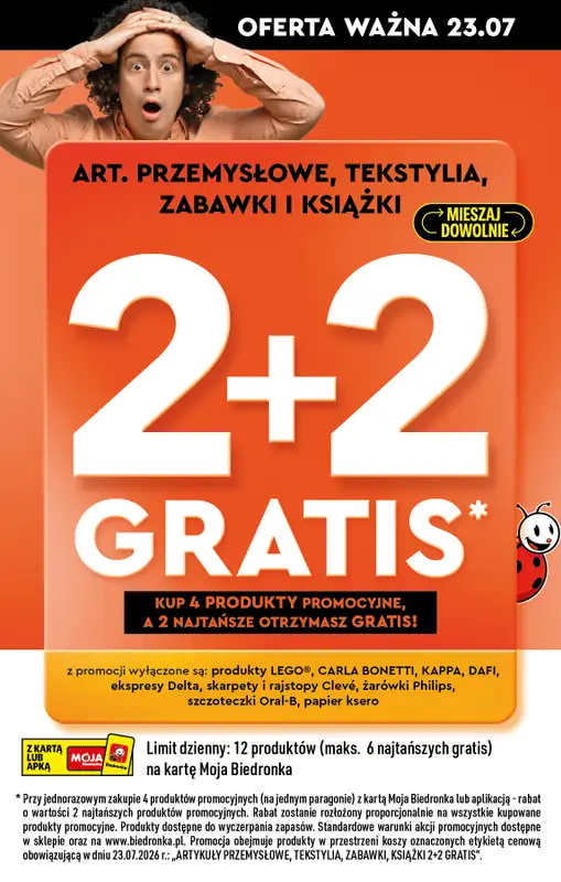 Biedronka - gazetka promocyjna Hity i inspiracje, od 13.07   - strona 2
