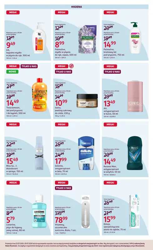 Rossmann - gazetka promocyjna Gazetka od czwartku 23.07 do środy 29.07 - strona 3