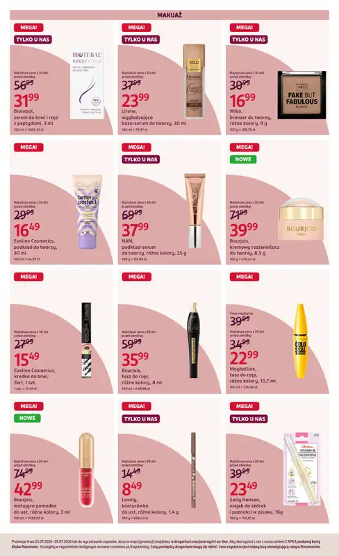 Rossmann - gazetka promocyjna Gazetka od czwartku 23.07 do środy 29.07 - strona 5