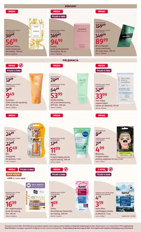 Rossmann - gazetka promocyjna Gazetka od czwartku 23.07 do środy 29.07 - strona 6