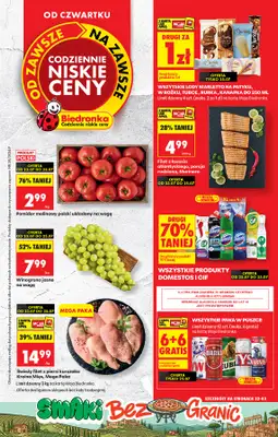 Biedronka - gazetka promocyjna Od czwartku od czwartku 23.07 do środy 29.07