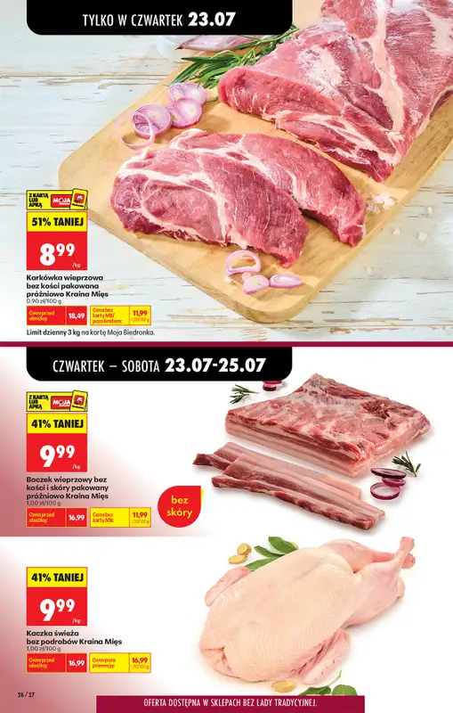 Biedronka - gazetka promocyjna Od czwartku od czwartku 23.07 do środy 29.07 - strona 44